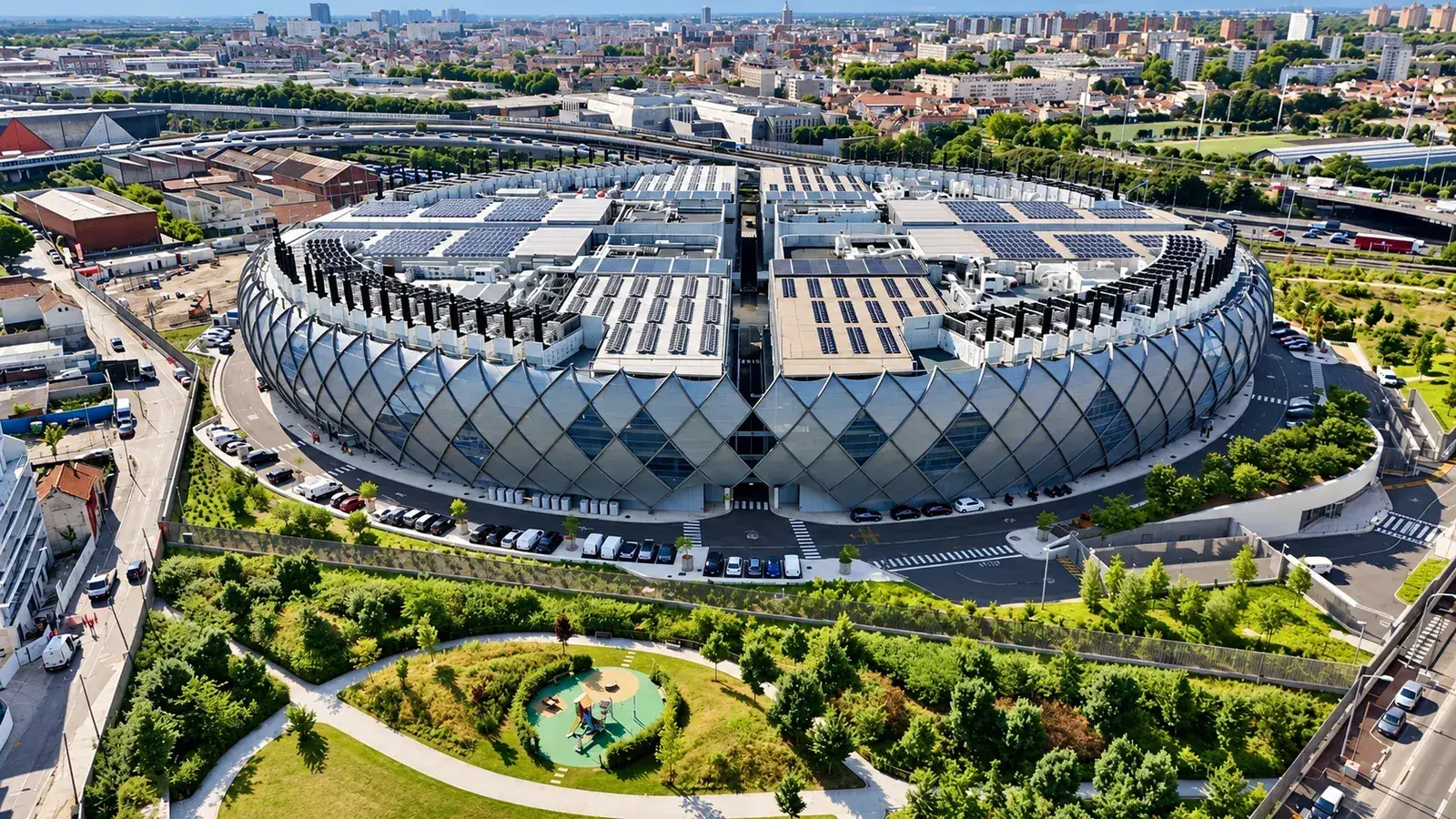 One Of The Biggest Datacenter In Europe With 72 Unit TECS Radiators